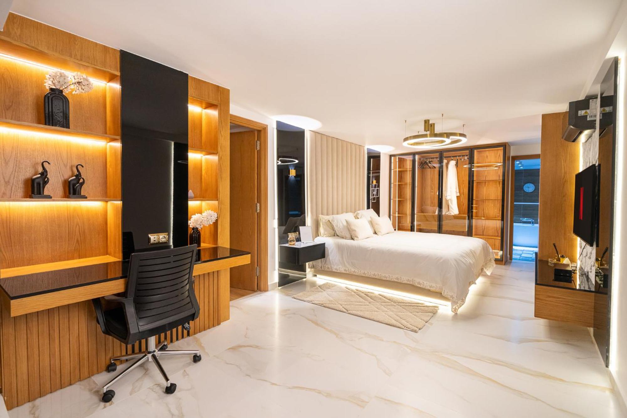 Apartament Ecrin Secret, Duplex Prestige, Proche Corniche & Medina, Piscine, Parking, Wifi, Iptv, Ac Tanger Zewnętrze zdjęcie