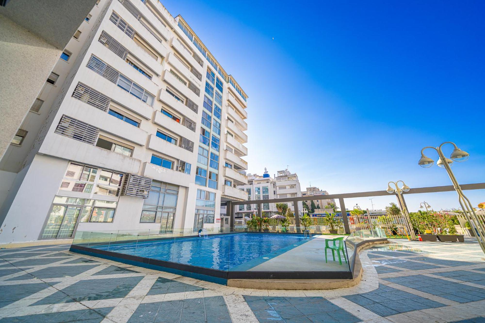 Apartament Ecrin Secret, Duplex Prestige, Proche Corniche & Medina, Piscine, Parking, Wifi, Iptv, Ac Tanger Zewnętrze zdjęcie