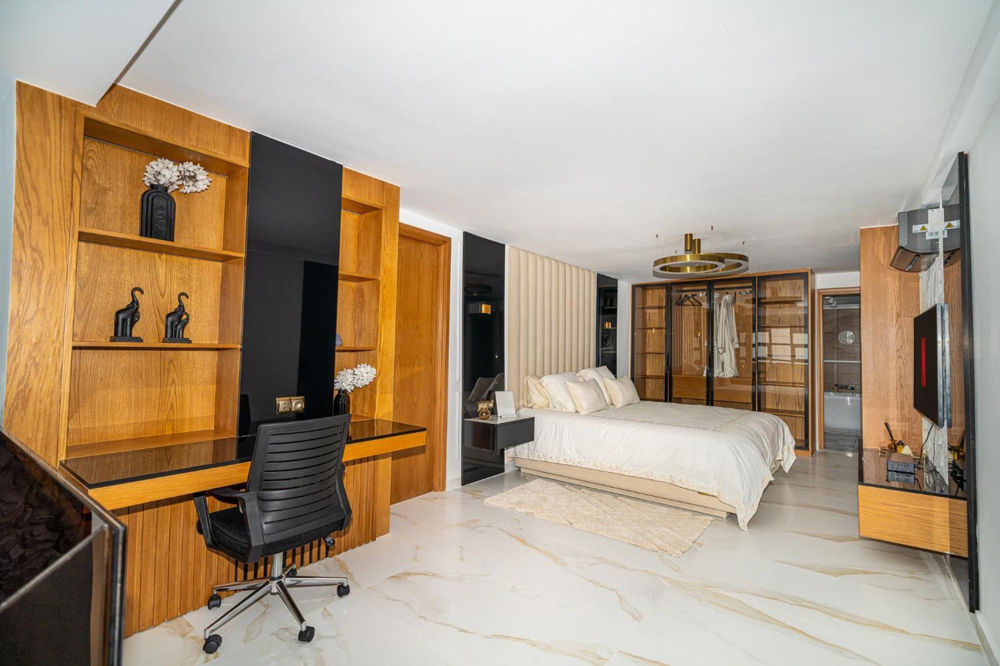 Apartament Ecrin Secret, Duplex Prestige, Proche Corniche & Medina, Piscine, Parking, Wifi, Iptv, Ac Tanger Zewnętrze zdjęcie